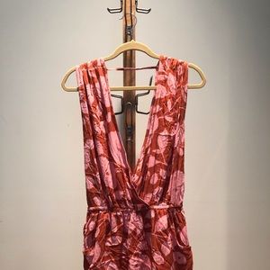 Billabong pink short romper